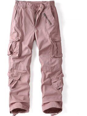 Stylish Camo Cargo Pants for Women | Casual Work, Hiking, Combat, 9 Pockets